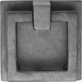 Ashley Norton - Square Drop Pull on Plate - Dark Bronze