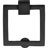 Ashley Norton - Square Cabinet Drop Pull - Black