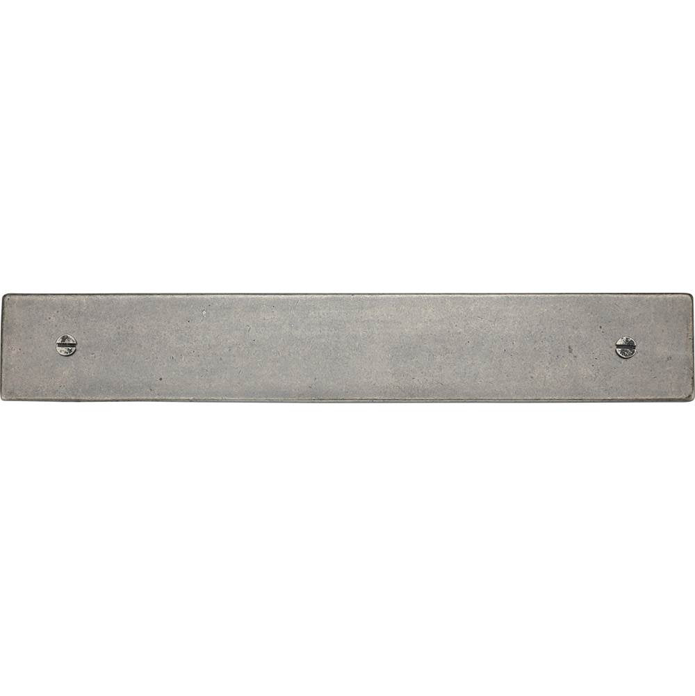 Ashley Norton - Rectangular Cabinet Pull Backplate - White Medium