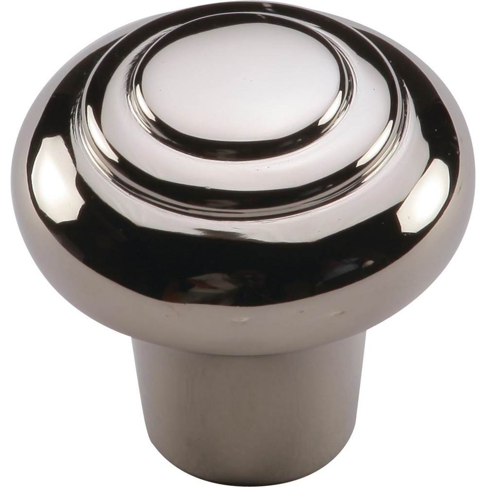 Ashley Norton - Beaded Cabinet Knob - Polished Nickel