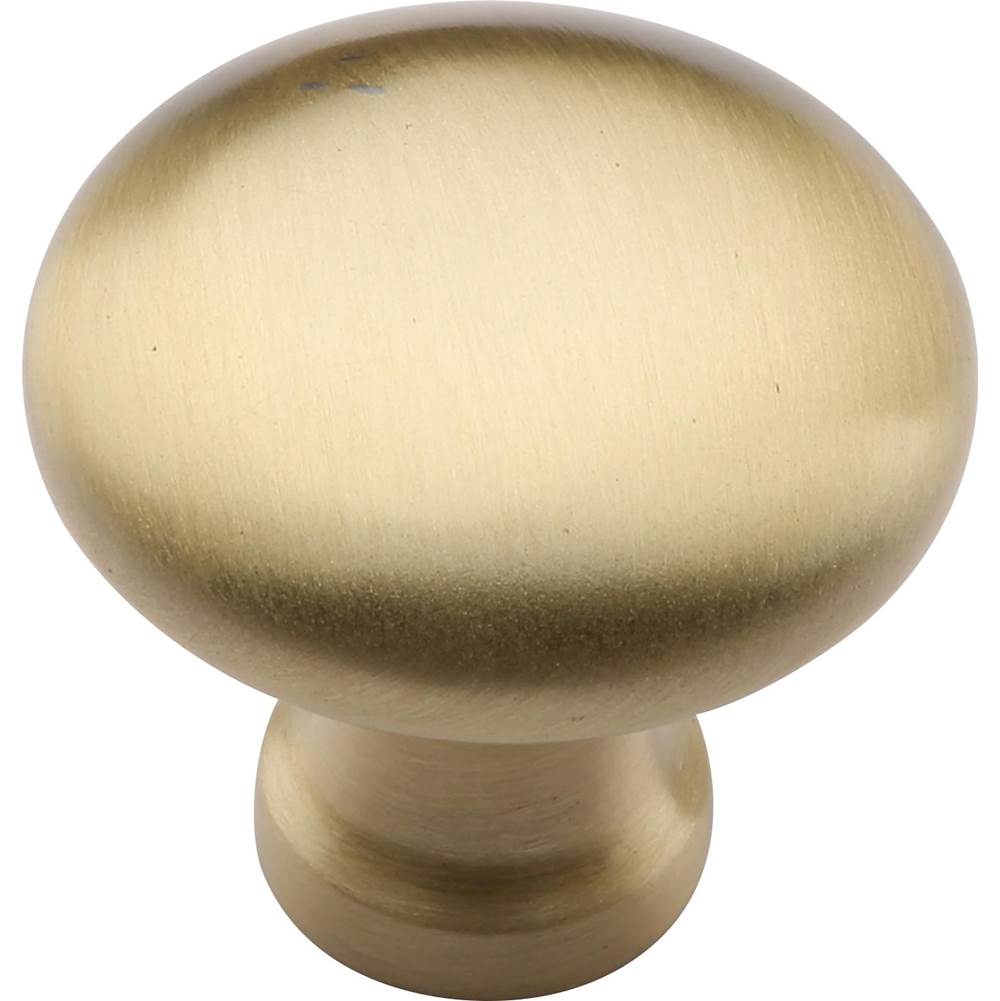 Ashley Norton - Round Cabinet Knob - Satin Brass