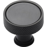 Ashley Norton - Lisbon Knurled Cabinet Knob - Oil Rubbed Bronze