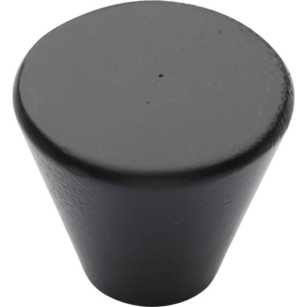 Ashley Norton - Round Conical Knob - Black