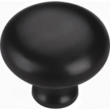 Ashley Norton - Round Cabinet Knob - Black