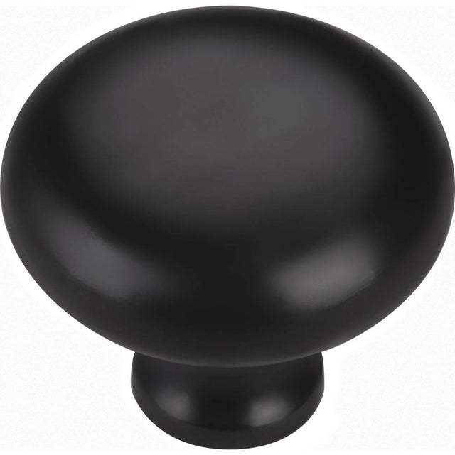 Ashley Norton - Round Cabinet Knob - Black