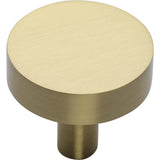 Ashley Norton - Modern Disc Cabinet Knob - Satin Brass