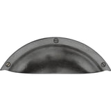 Ashley Norton - Wide Front Mounted Cup Pull - Dark Bronze