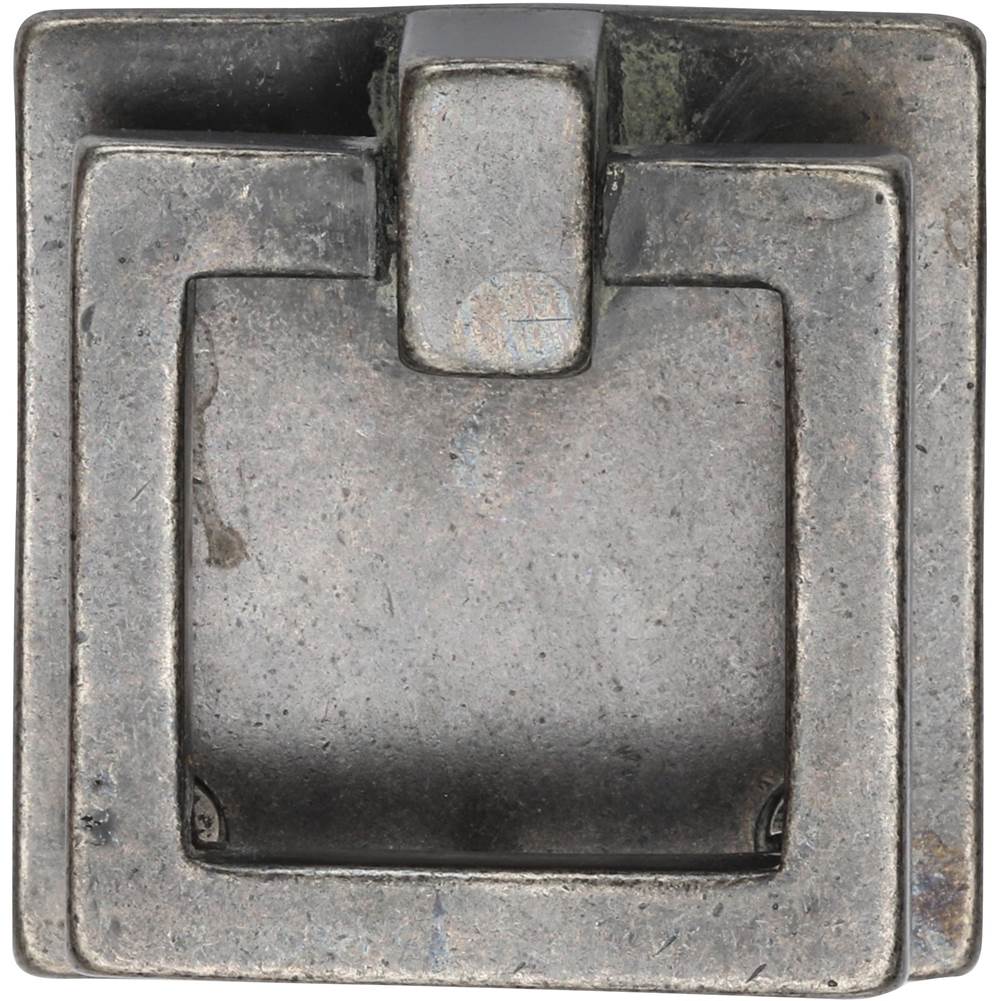 Ashley Norton - Square Drop Pull on Plate - White Medium