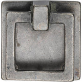 Ashley Norton - Square Drop Pull on Plate - White Medium