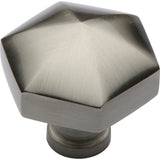 Ashley Norton - Classix Hex Cabinet Knob - Satin Nickel