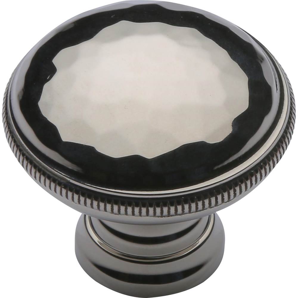 Ashley Norton - Hammered Cabinet Knob - Polished Nickel