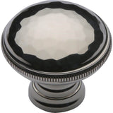 Ashley Norton - Hammered Cabinet Knob - Polished Nickel