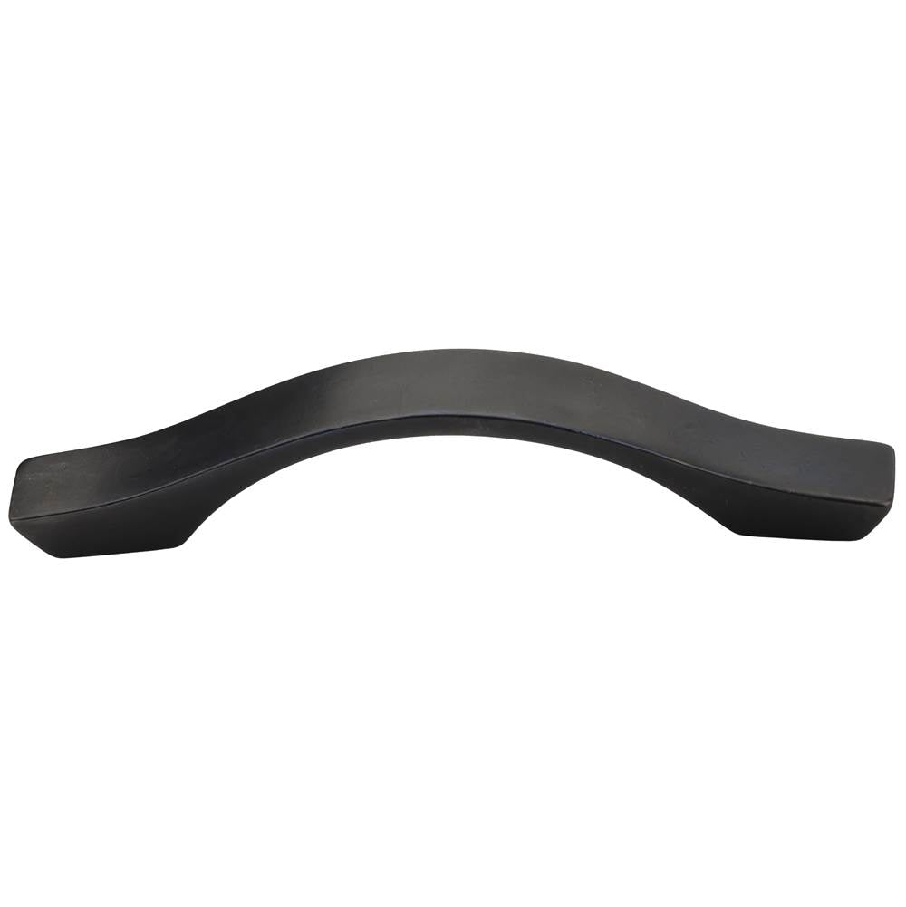 Ashley Norton - Flat Arch Cabinet Pull - Black