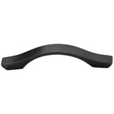 Ashley Norton - Flat Arch Cabinet Pull - Black