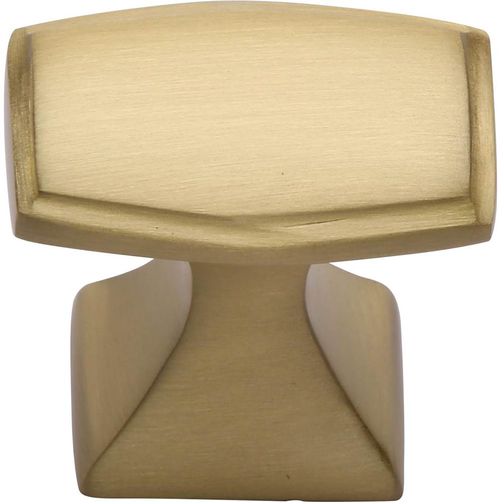 Ashley Norton - Deco Cabinet Knob - Satin Brass