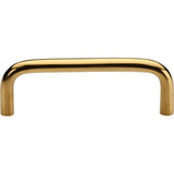 Ashley Norton - Wire Cabinet Pull - Unlacquered Brass