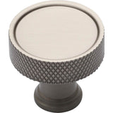 Ashley Norton - Lisbon Knurled Cabinet Knob - Satin Nickel