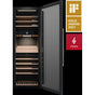 Asko - 3-Zone Wine Climate Cabinet, 27 1/2'' Holds 189 Bottles - Soft Black