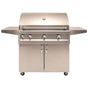 Artisan Grills - 36'' 3 Burner With Rotisserie and Light and Cart