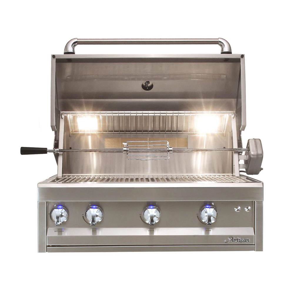 Artisan Grills - 32'' 3 Burner With Rotisserie and Light