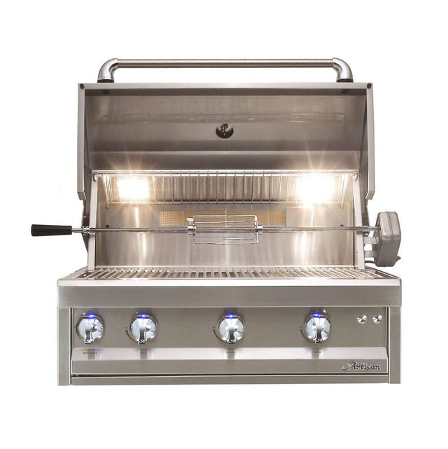 Artisan Grills - 32'' 3 Burner With Rotisserie and Light
