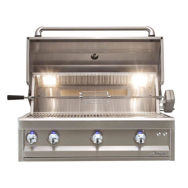 Artisan Grills - 36'' 3 Burner With Rotisserie and Light