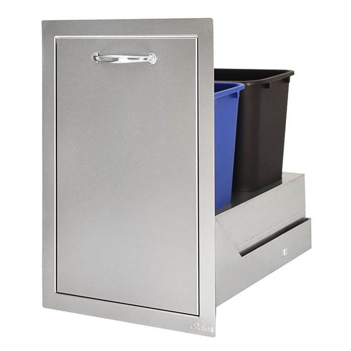 Artisan Grills - 20'' Double Trash  (Trash Cans Not Included)