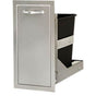 Artisan Grills - 15'' Single Trash Center - (Trash Can Not Included)