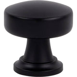 Atlas - Browning Round Knob 1 1/4 Inch Matte Black - Matte Black