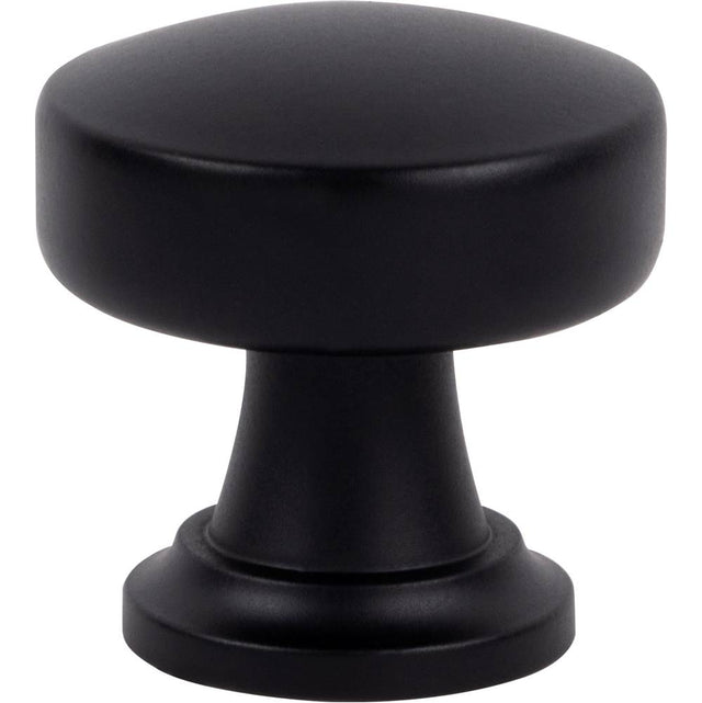 Atlas - Browning Round Knob 1 1/4 Inch Matte Black - Matte Black