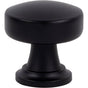 Atlas - Browning Round Knob 1 1/4 Inch Matte Black - Matte Black