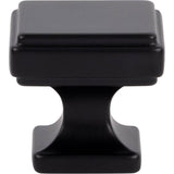 Atlas - Kate Knob 1 1/4 Inch Matte Black - Matte Black