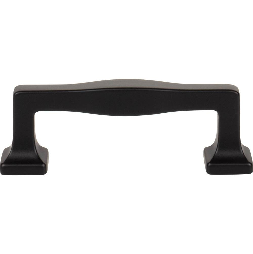 Atlas - Kate Pull 3 Inch (c-c) Matte Black - Matte Black