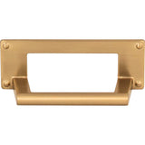 Atlas - Bradbury Cup Pull 3 Inch (c-c) Warm Brass - Warm Brass