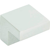 Small Square Knob 5/8 Inch (c-c) Brushed Nickel