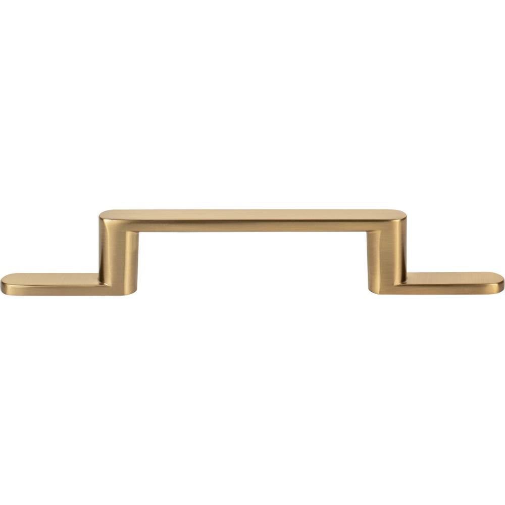 Atlas - Alaire Pull 3 3/4 Inch (c-c) Warm Brass - Warm Brass