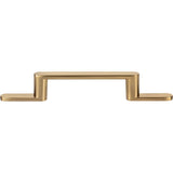 Atlas - Alaire Pull 3 3/4 Inch (c-c) Warm Brass - Warm Brass