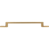 Atlas - Alaire Pull 8 13/16 Inch (c-c) Warm Brass - Warm Brass