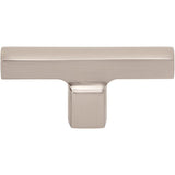 Atlas - Reeves T-Knob 2 3/4 Inch Brushed Nickel - Brushed Nickel