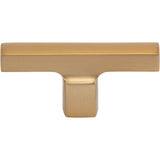 Atlas - Reeves T-Knob 2 3/4 Inch Warm Brass - Warm Brass
