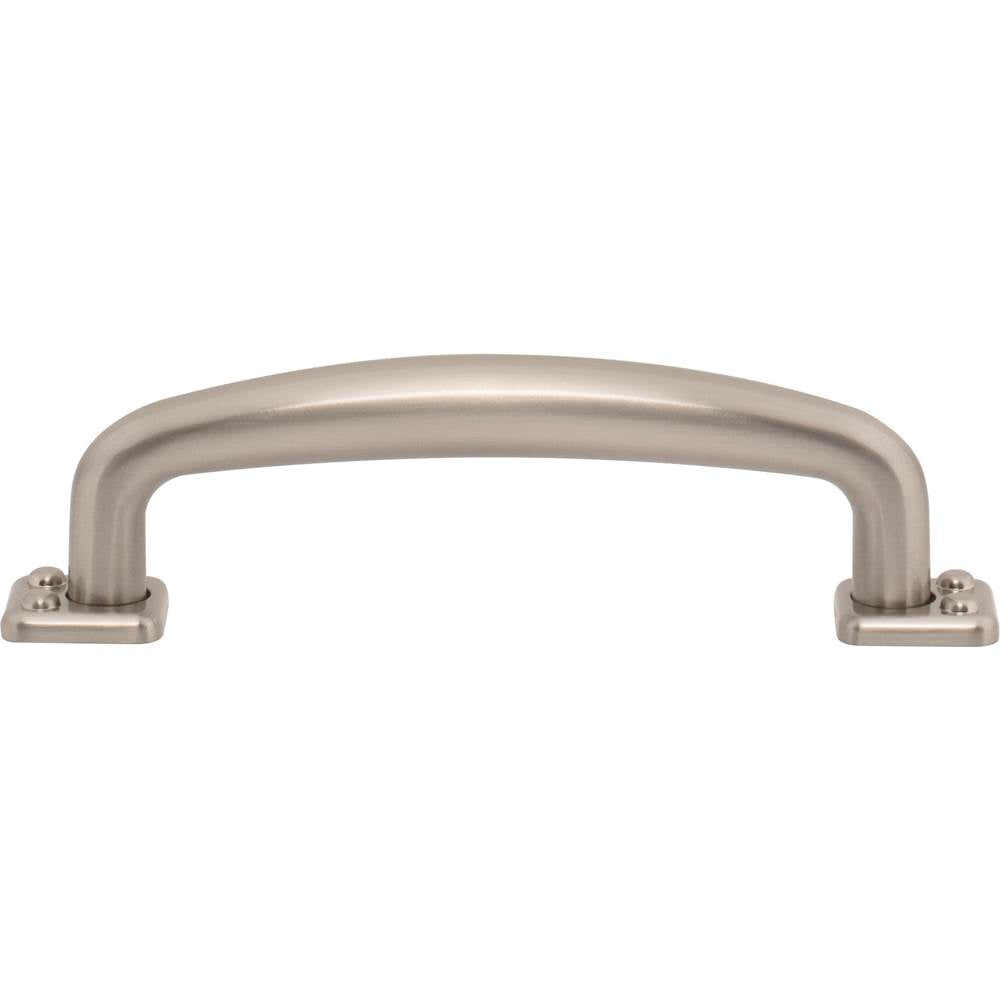 Atlas - Benning Pull 3 3/4 Inch (c-c) Brushed Nickel - Brushed Nickel