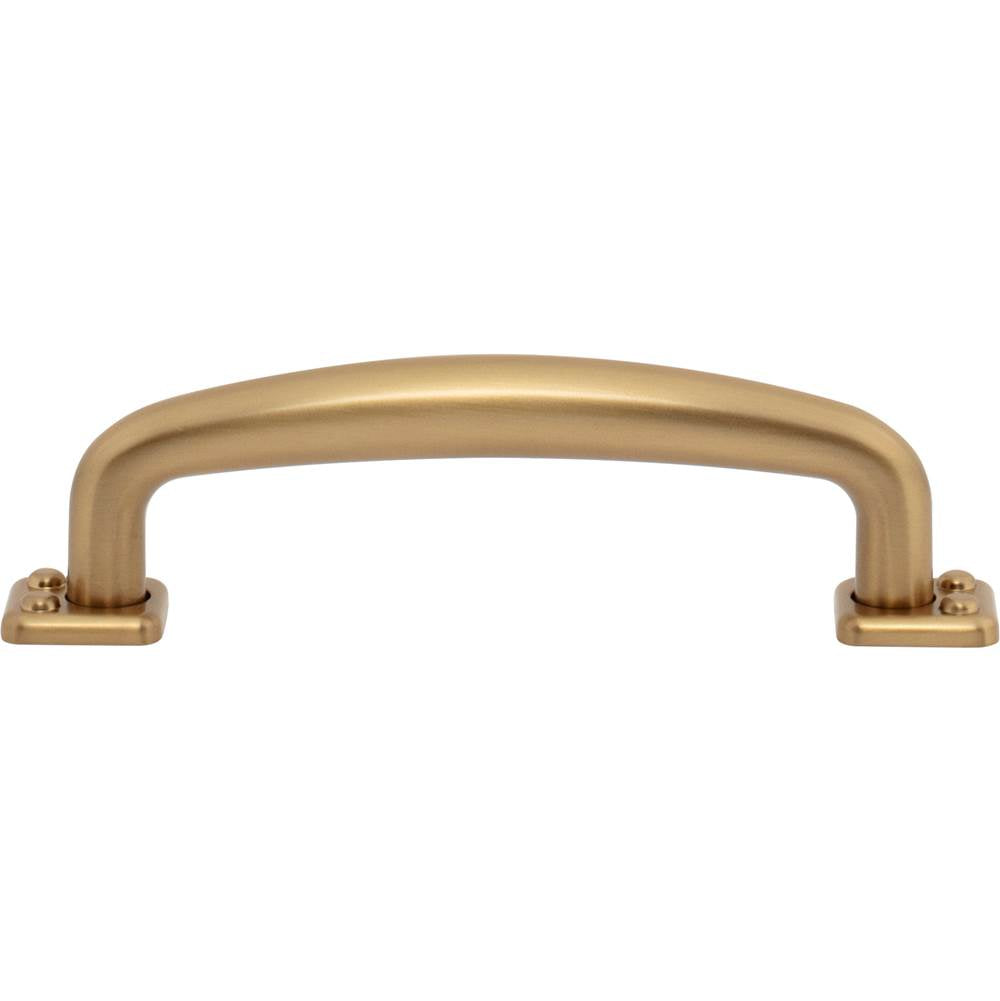 Atlas - Benning Pull 3 3/4 Inch (c-c) Warm Brass - Warm Brass