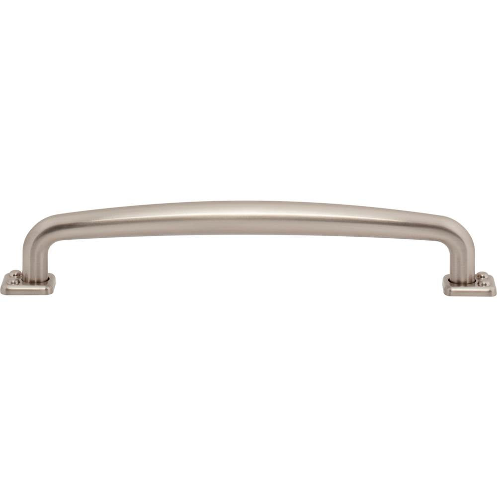 Atlas - Benning Pull 6 5/16 Inch (c-c) Brushed Nickel - Brushed Nickel