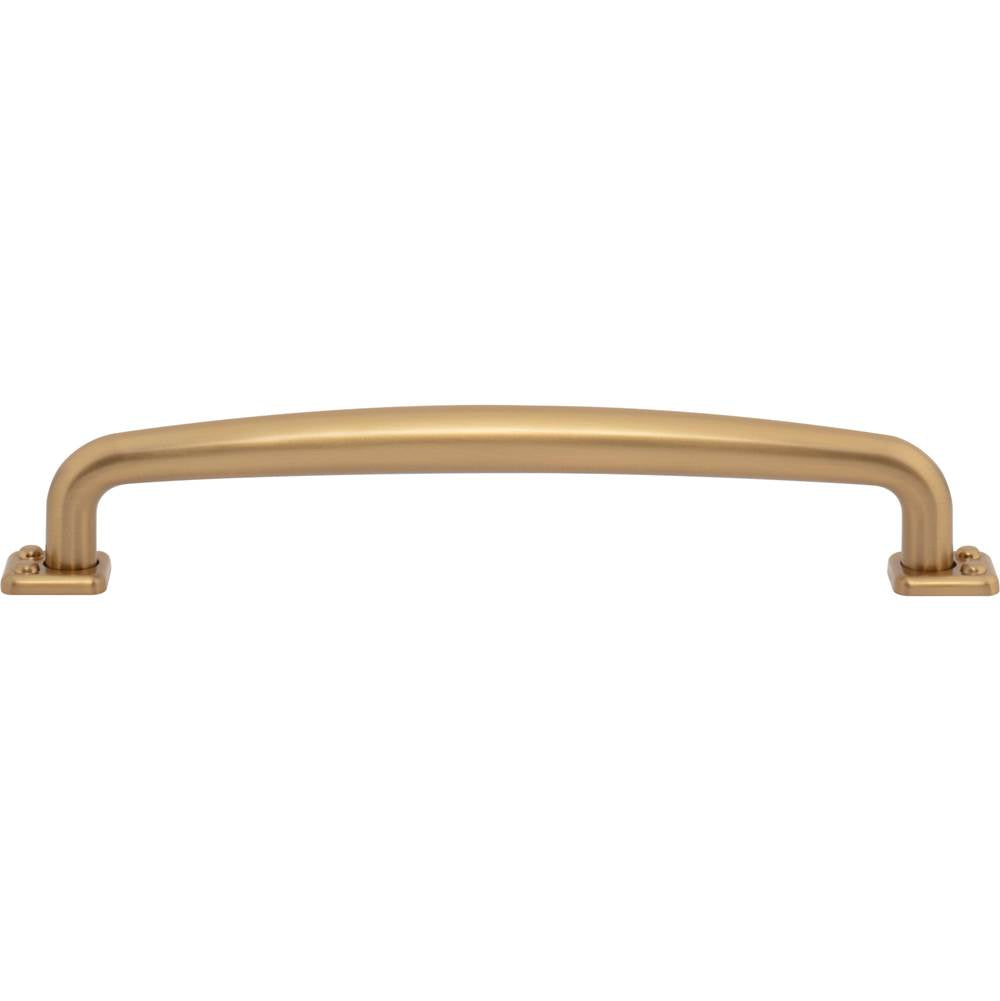 Atlas - Benning Pull 6 5/16 Inch (c-c) Warm Brass - Warm Brass