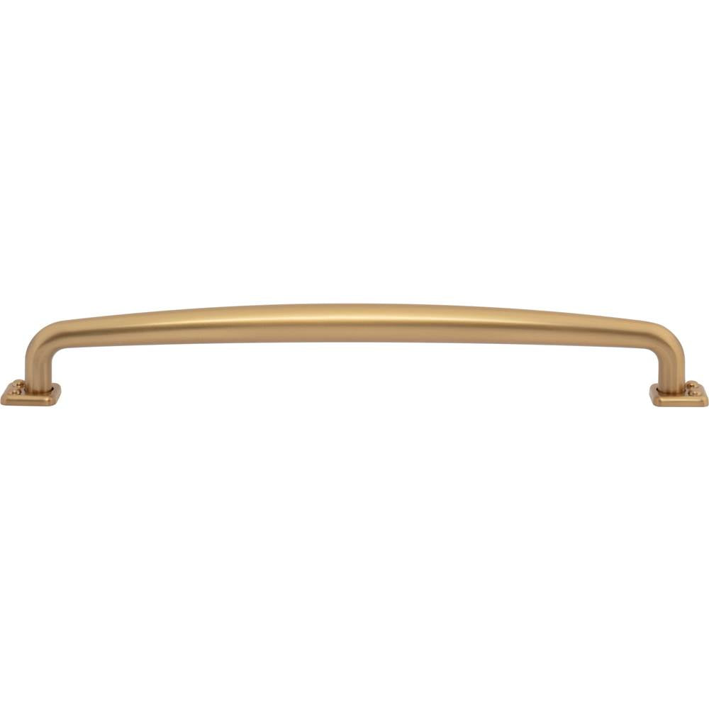 Atlas - Benning Pull 8 13/16 Inch (c-c) Warm Brass - Warm Brass
