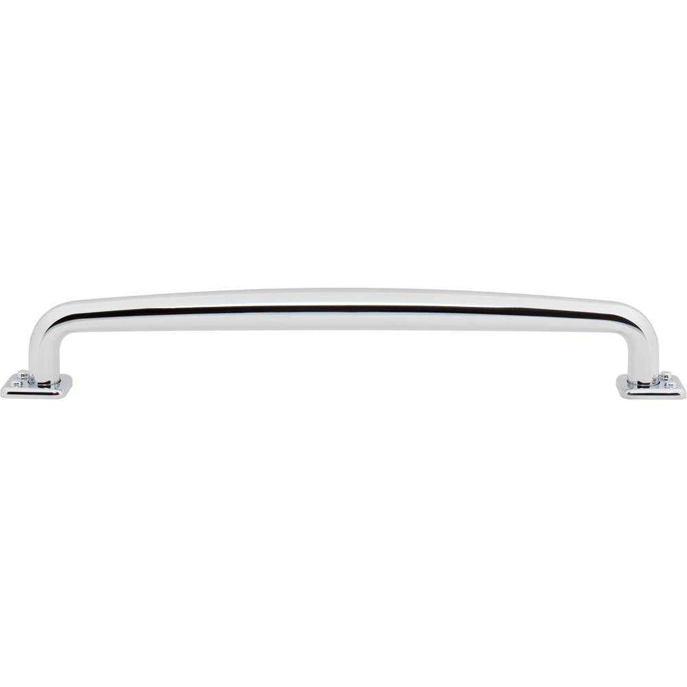 Atlas - Benning Appliance Pull 12 Inch (c-c) Polished Chrome - Polished Chrome