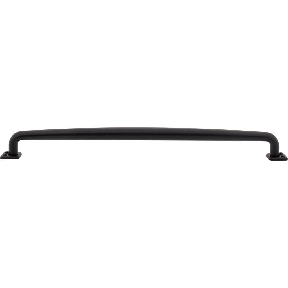 Atlas - Benning Appliance Pull 18 Inch (c-c) Matte Black - Matte Black