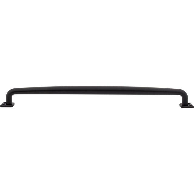 Atlas - Benning Appliance Pull 18 Inch (c-c) Matte Black - Matte Black