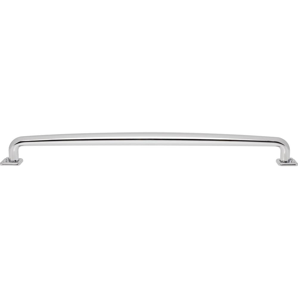 Atlas - Benning Appliance Pull 18 Inch (c-c) Polished Chrome - Polished Chrome