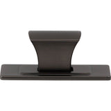 Atlas - Zander Knob and Backplate 1 1/4 Inch Slate - Slate